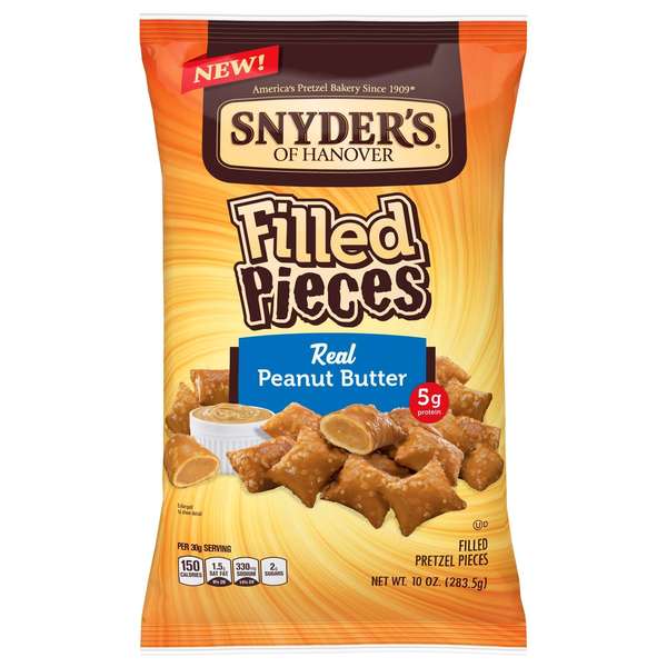 Snyders Of Hanover Snyder's Of Hanover Peanut Butter Filled Pretzel Pieces 10 oz., PK12 107178